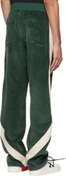 Rhude Green Stripe Lounge Pants