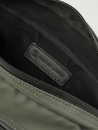 Master-Piece - Slick Canvas and Leather-Trimmed CORDURA Messenger Bag