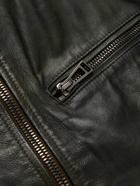 Belstaff - Legacy Pearson Waxed-Leather Jacket - Green