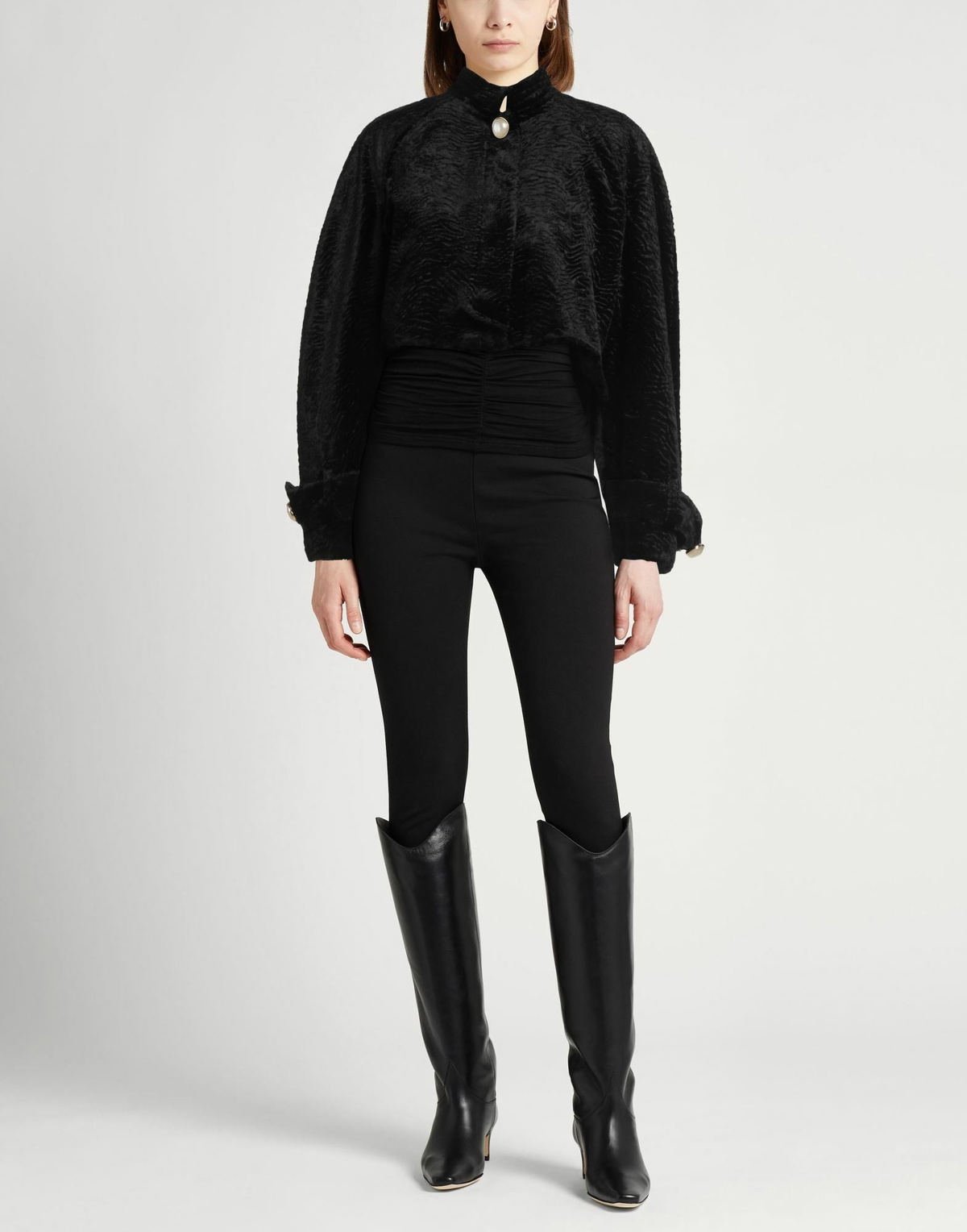 Casablanca Womens Jacket in Black