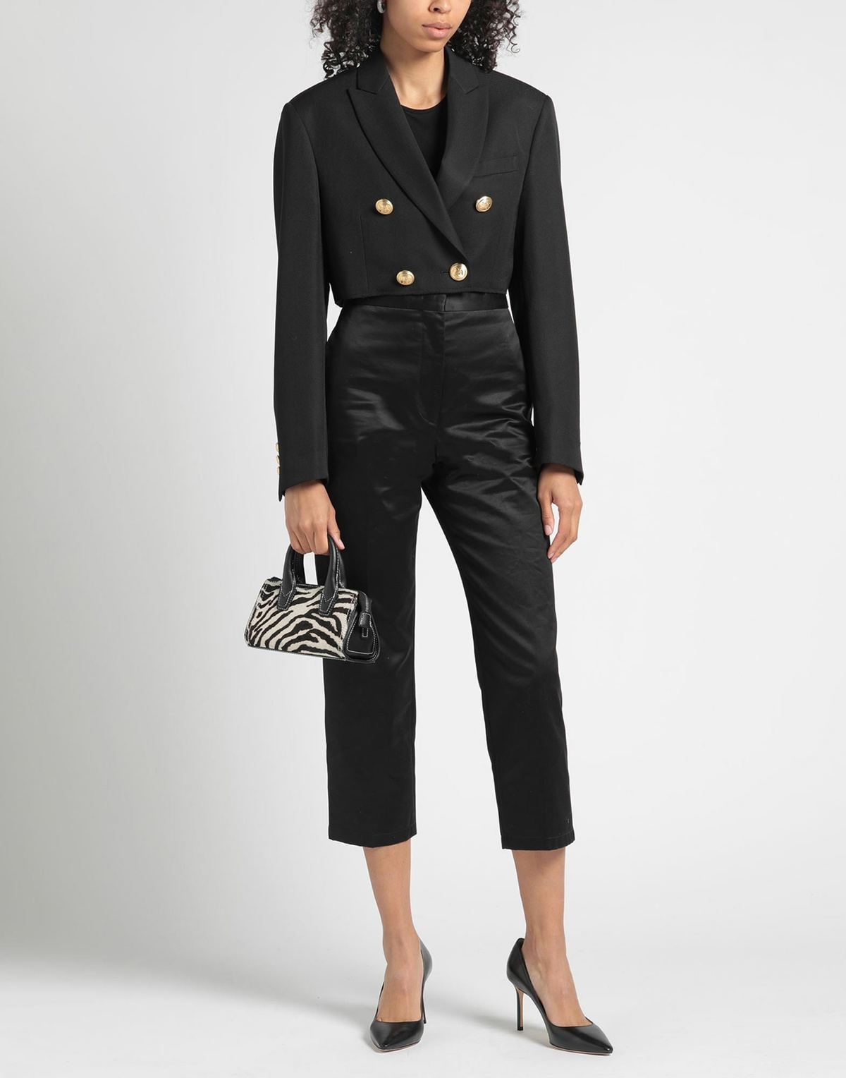 Palm Angels Womens Blazer in Black