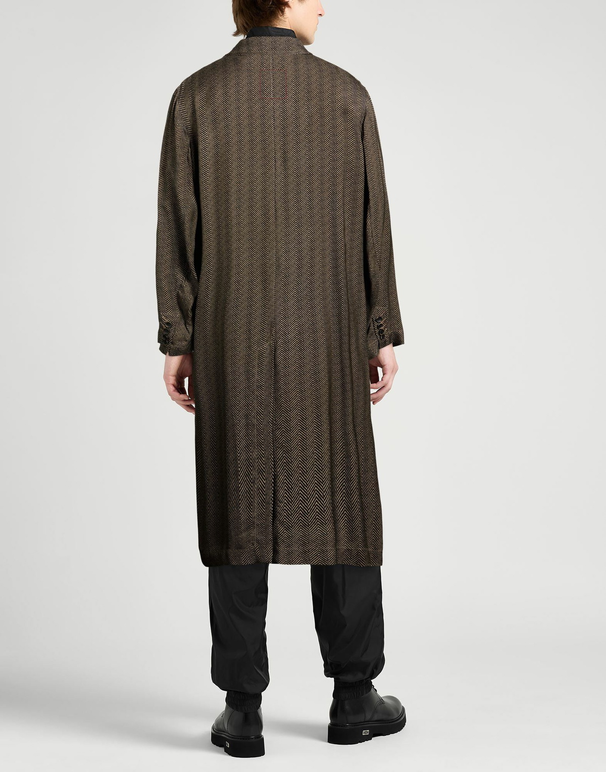 Uma Wang Mens Overcoat & Trench Coat in Black