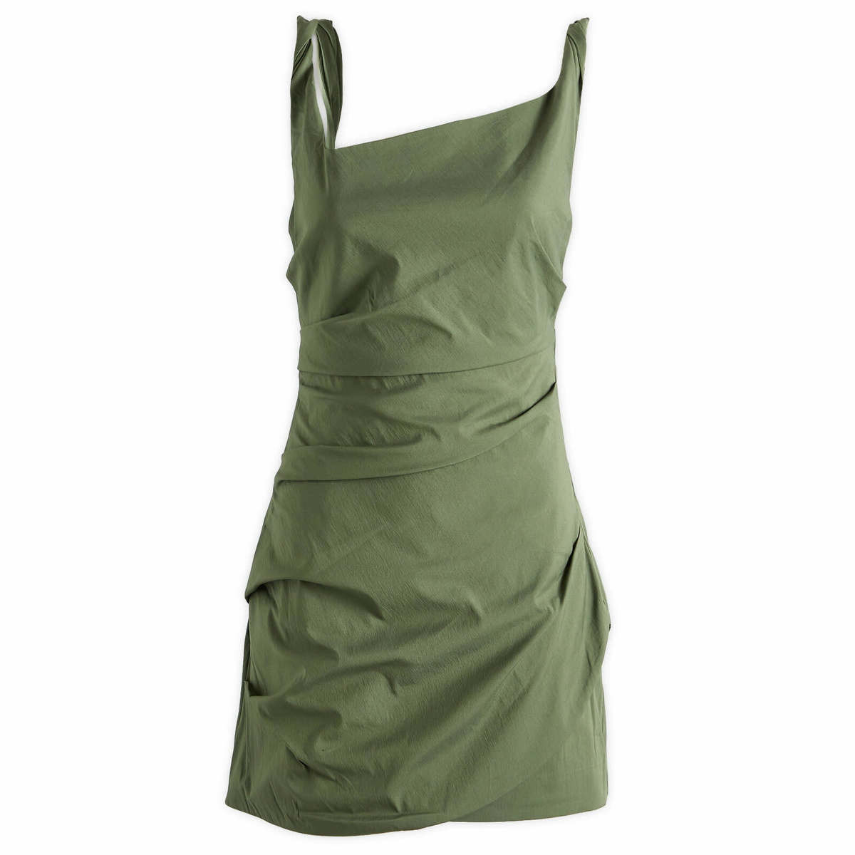 SIR. Women's Florent Twist Mini Dress in Forest Green SIR. SIR. Women's Florent Twist Mini Dress in Forest Green SIR.