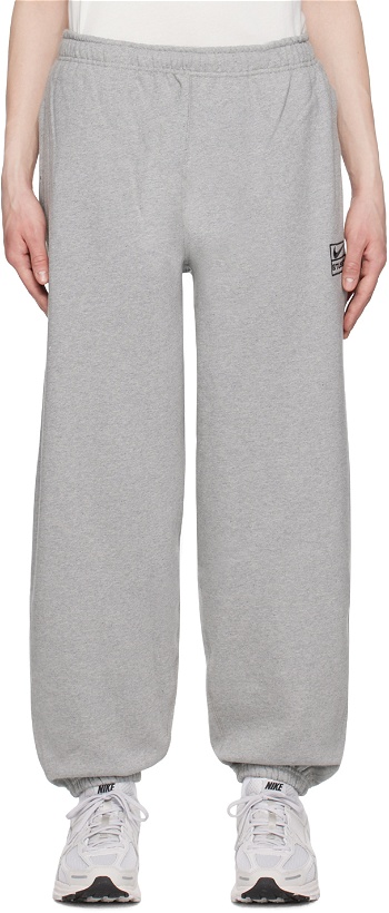 Photo: Nike Gray Stüssy Edition Lounge Pants