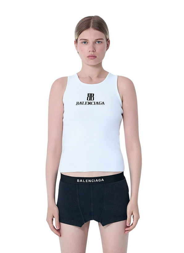 Photo: Balenciaga Logo Motif Tank Top