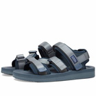 Suicoke Men's KISEE-V in Slate/Navy