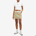 Dickies Women's Work Mini Skirt in Khaki