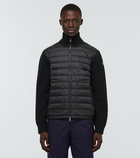 Moncler - Bi-fabric cardigan