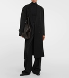 The Row Elio Bourse leather tote bag