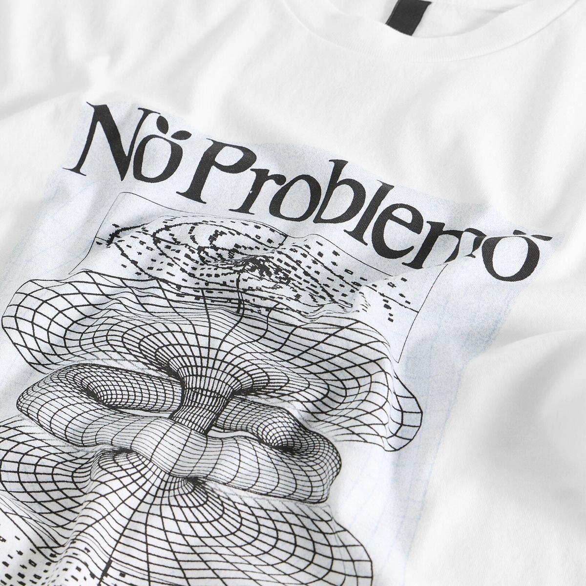 No Problemo Energy SS T-Shirt in White