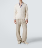 Missoni Zigzag wool-blend polo sweater