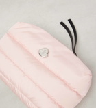 Moncler Caradoc quilted down beauty case