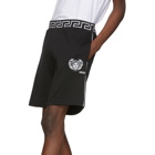 Versace Underwear Black Medusa Shorts