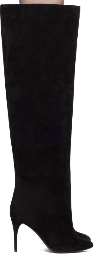 Photo: ALAÏA Black Decollete Boots