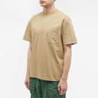 And Wander Men's x Oson Jun JONP Original T-Shirt in Beige