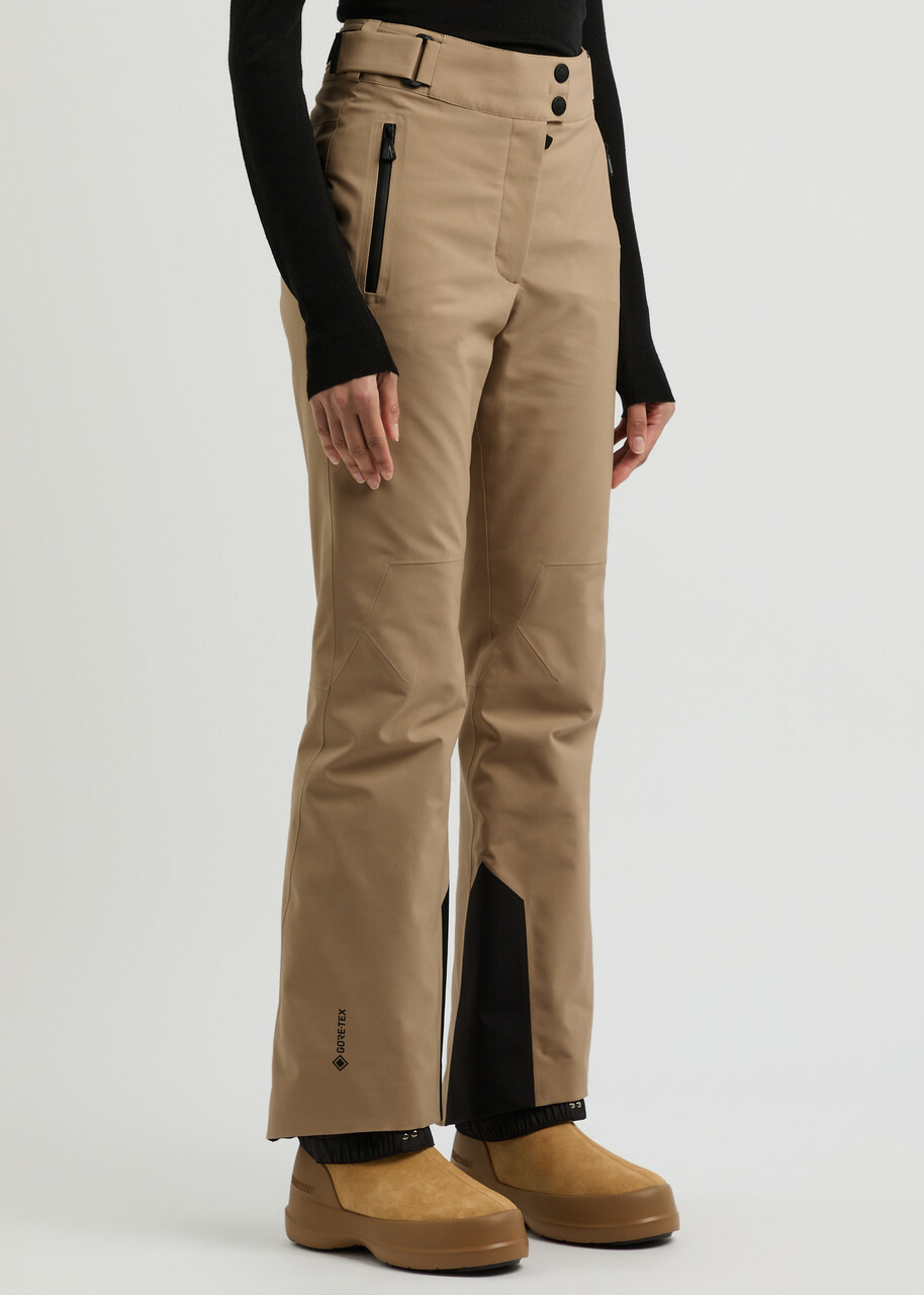 Moncler Straight-leg Gore-tex ski Trousers Beige