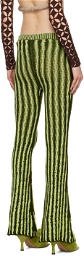 Isa Boulder SSENSE Exclusive Green Cactus Lounge Pants