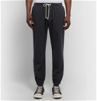 Mollusk - Jeffrey Tapered Cotton-Twill Drawstring Trousers - Blue