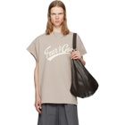 Fear of God ESSENTIALS Gray Cut Off 90's T-shirt