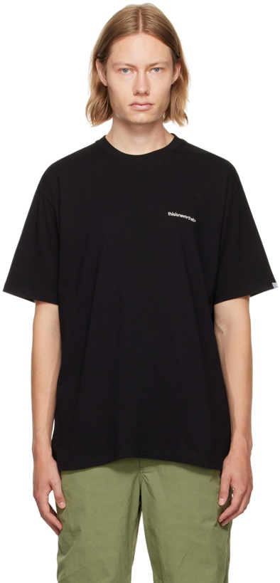 Photo: thisisneverthat Black Cotton T-Shirt