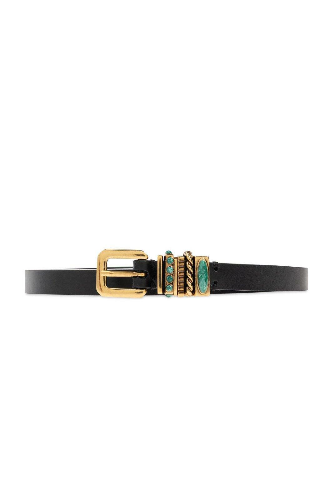 【ETRO】 Paisley leather belt Etro Paisley faux leather belt Etro