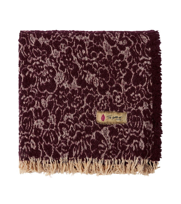 Photo: The House of Lyria Malghe wool and cotton-blend throw