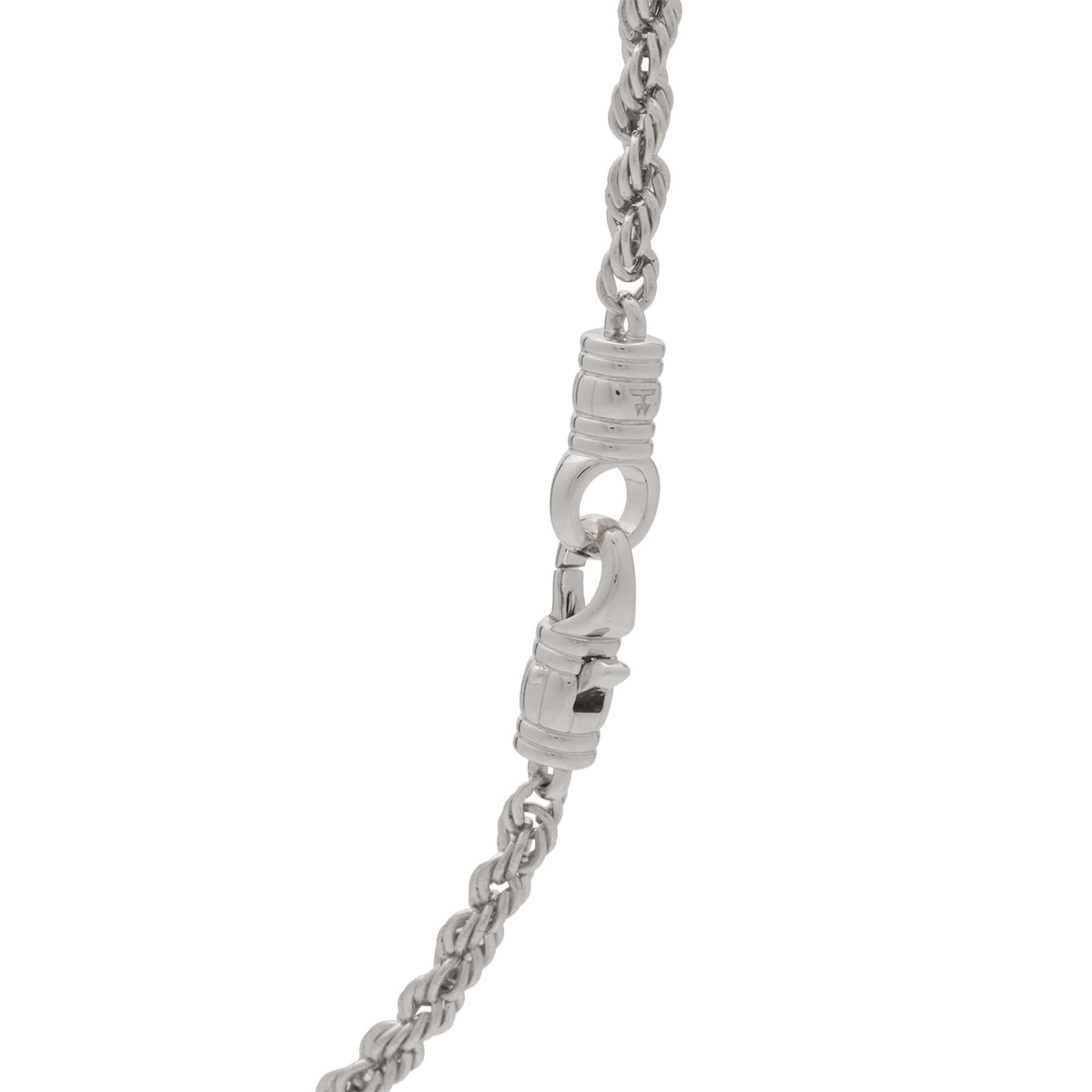 Tom Wood 20.5" Rope Chain Necklace in Silver 