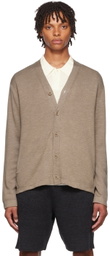 Theory Brown Cannes Cardigan