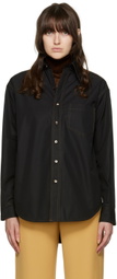 Maiden Name SSENSE Exclusive Black Andy Shirt