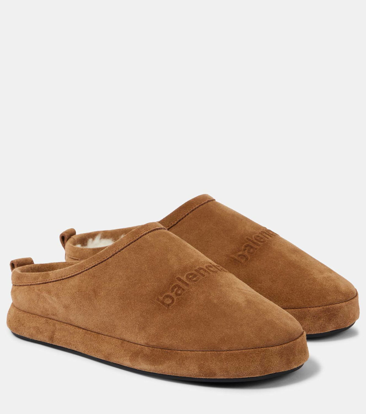 サンダル・ミュール BALENCIAGA Camel Suede Sunday Slippers ウィメンズ's サンダル＆ミュール | Balenciaga JP