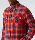 God's True Cashmere Checked cashmere shirt