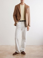 De Petrillo - Posillipo Brushed Camel Hair Blazer - Neutrals