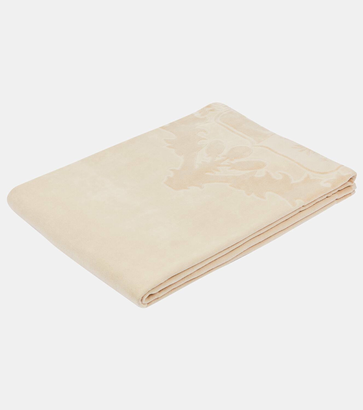 Loro Piana Crest cotton beach towel