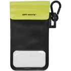 Off-White Black and Clear Waterproof Phone Case
