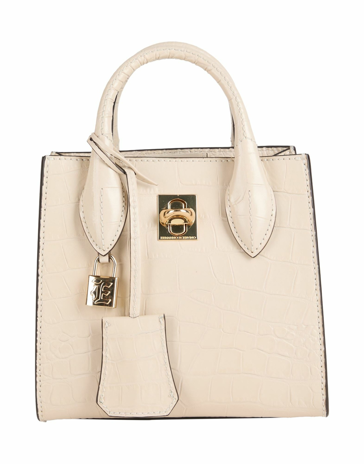 Ermanno Scervino Womens Handbag in Beige