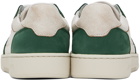 Axel Arigato Off-White & Green Dice Lo Sneakers