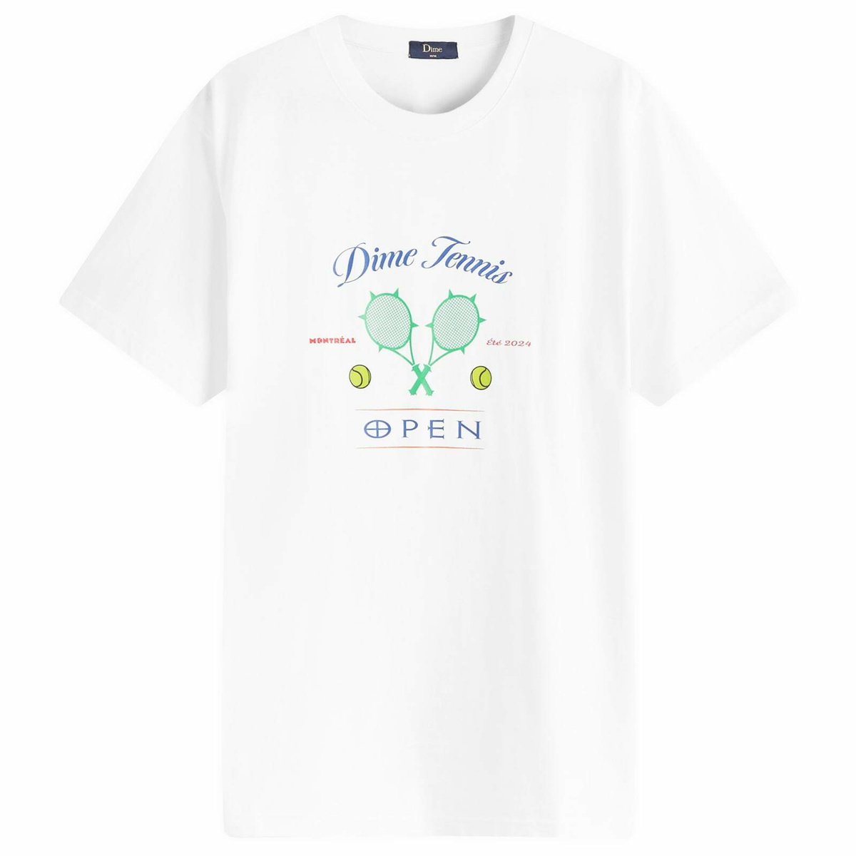 【Dime】Court T-Shirt Dime Court T-Shirt 'Black' – Unheardof Brand