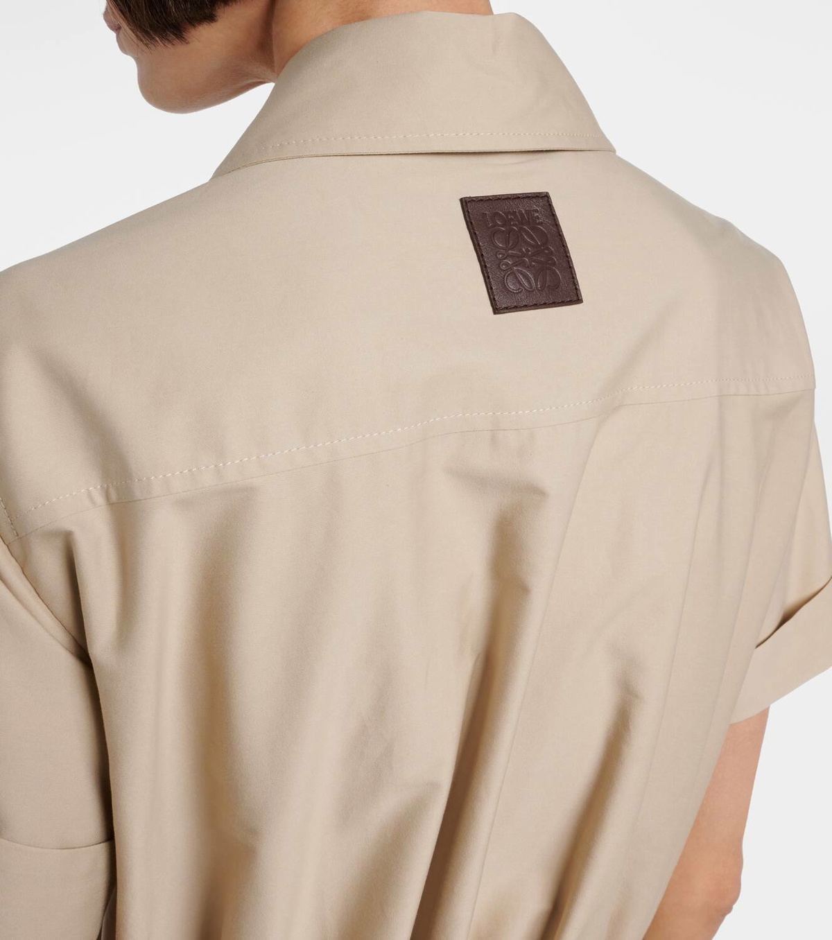 Loewe Cotton and silk shirt dress Loewe