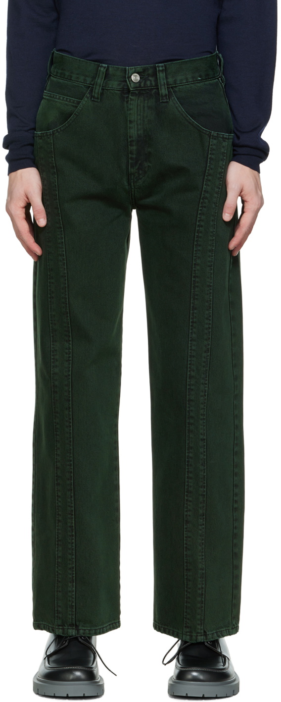 namacheko 20aw hirse flap trousers - スラックス