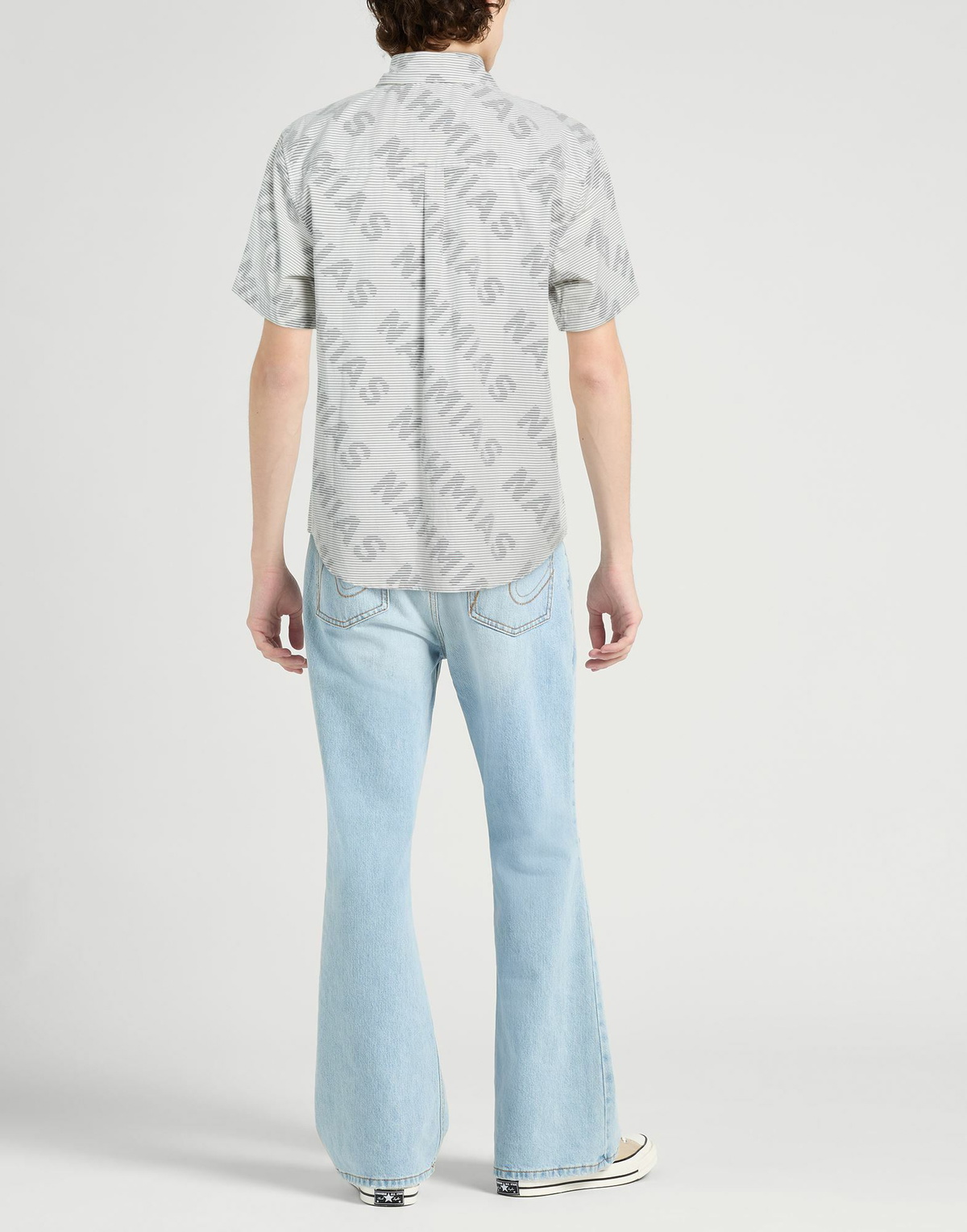 Nahmias Mens Shirt Light in Grey
