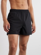 NN07 - Holiday 10039 Straight-Leg Short-Length Recycled-Shell Swim Shorts - Black