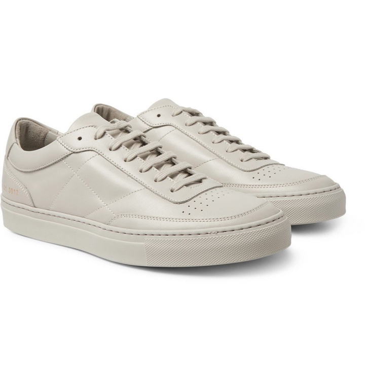 Photo: Common Projects - Resort Classic Leather Sneakers - Off-white