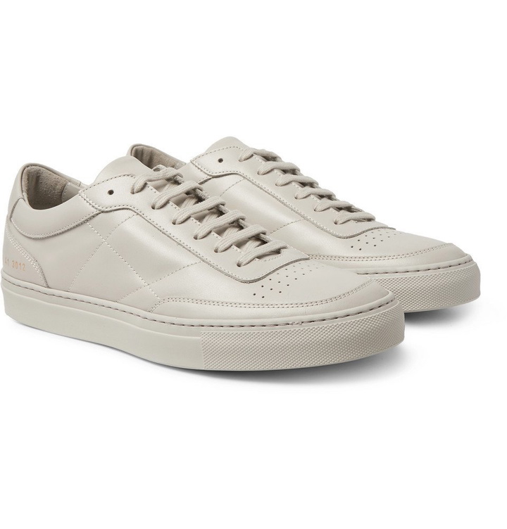 Photo: Common Projects - Resort Classic Leather Sneakers - Off-white