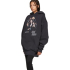 Balenciaga Black Speed Hunters Double Layer Hoodie