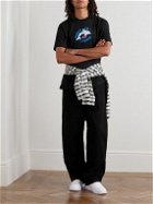 Carhartt WIP - Lifeguards Logo-Print Cotton-Jersey T-Shirt - Black