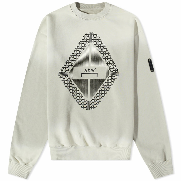 Photo: A-COLD-WALL* Men's Gradient Crew Sweat in Light Grey