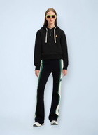 Palm Angels Logo Motif Hooded Sweatshirt