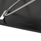 Snow Peak Men's Takibi Fire & Grill Set in Silver 