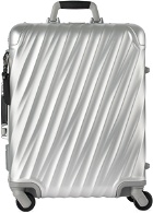 Tumi Silver 19 Degree Aluminium Continental Carry-On Case