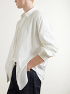 A.PRESSE - Cotton-Poplin Shirt - White